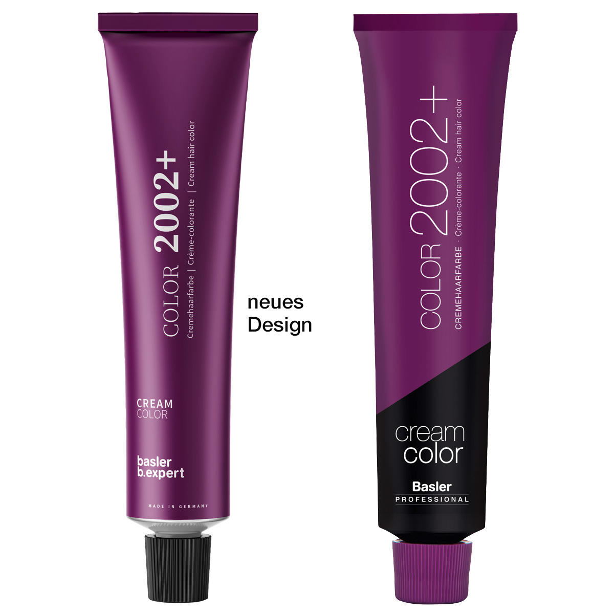 basler Color 2002+ Coloration crème pour cheveux 7/0 blond moyen, Tube 60 ml - 2