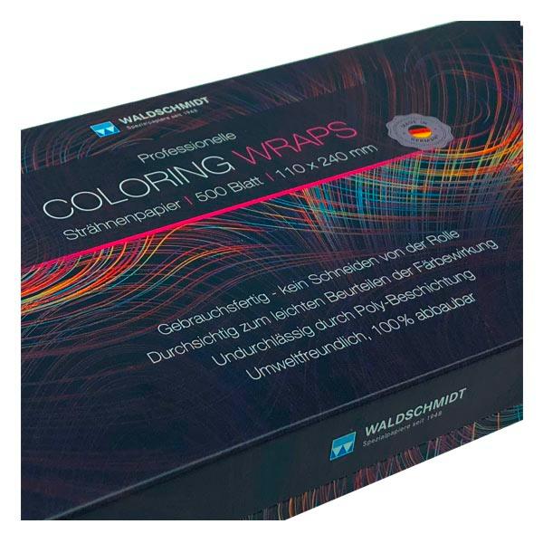 Waldschmidt Coloring Wraps Strähnenpapier 11 x 24 cm - 2