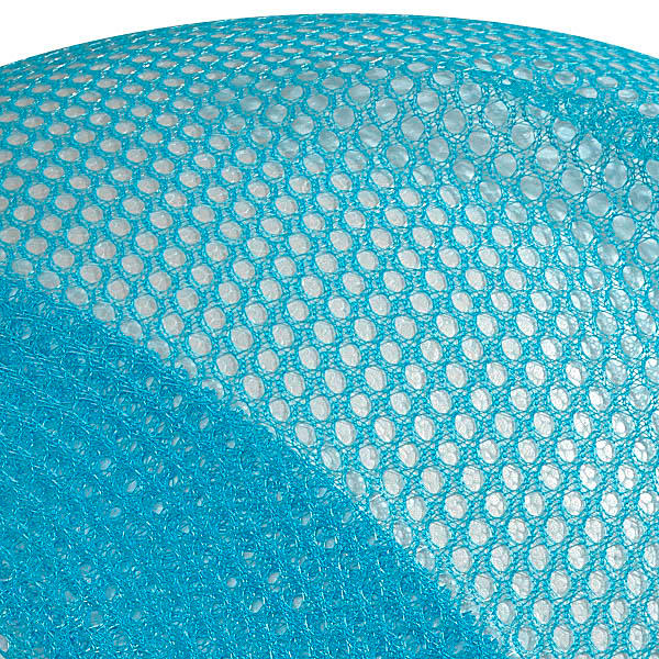 BHK Cortina de agua ondulada de nylon Azul claro - 2