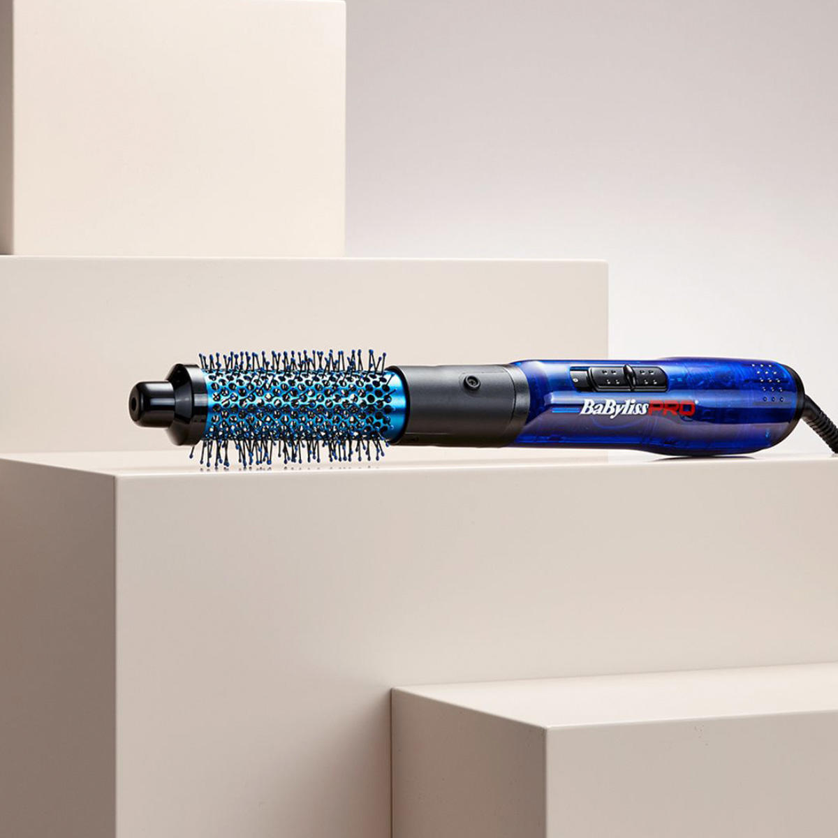 BaByliss PRO Warmluftbürste Blue Lightning  - 2