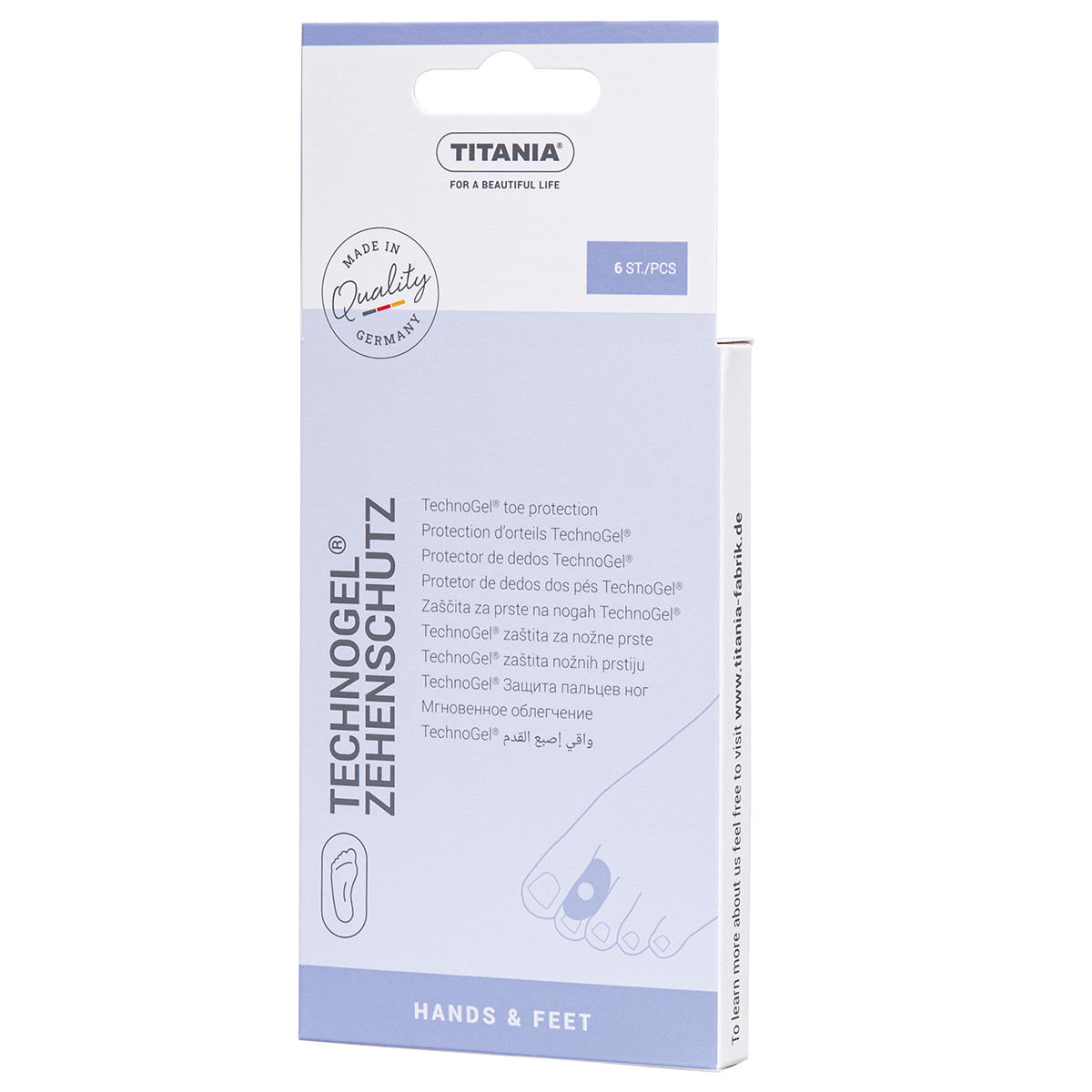 Titania Techno Gel Zehenschutz  - 2