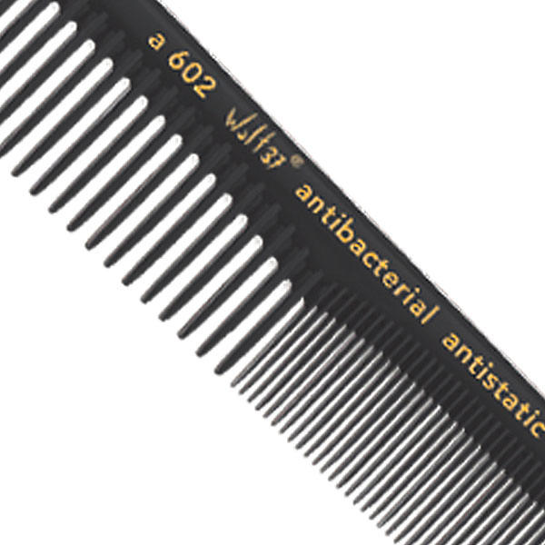 Hercules Sägemann Hair cutting comb a 602 Black - 2