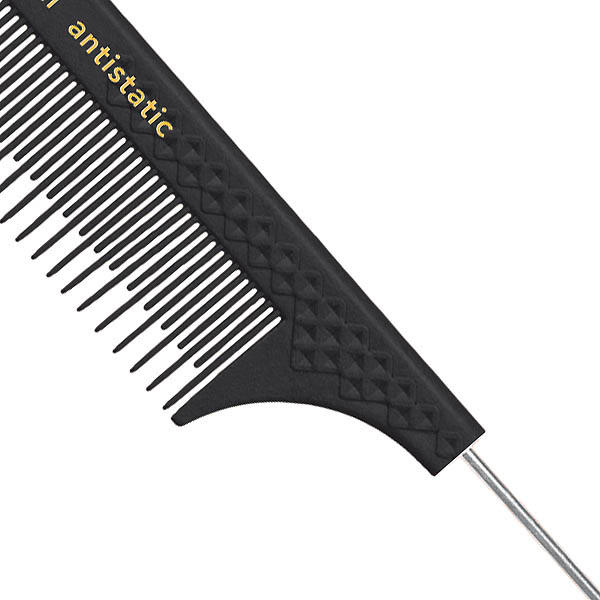 Hercules Sägemann Needle handle comb a 609 Black - 2