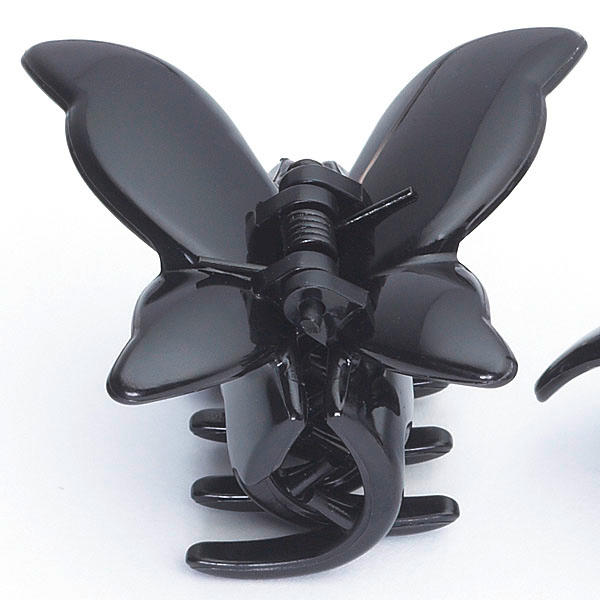 Butterfly clip medium Black - 2