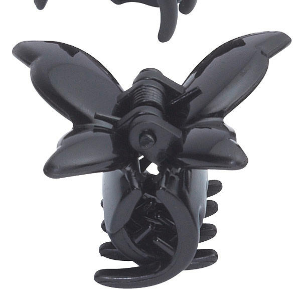 Butterfly clip small Black - 2