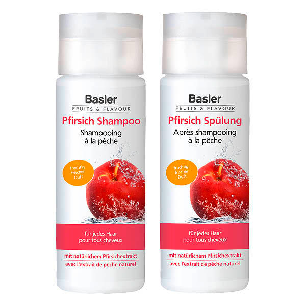 Basler Pfirsich Haarpflege-Set  - 2