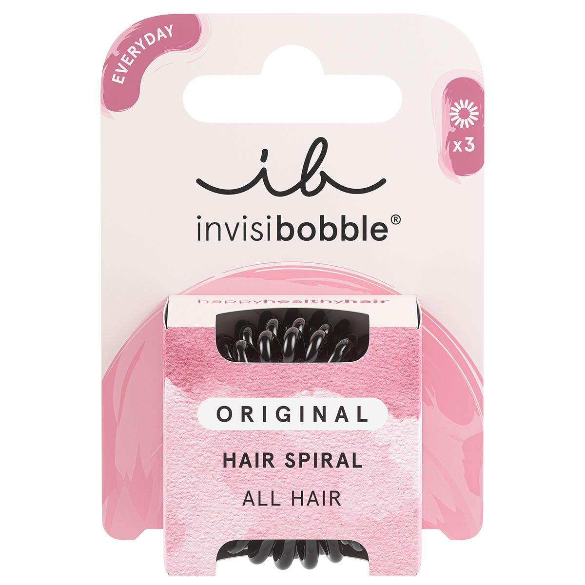invisibobble Hair ties original True Black, Per pack 3 pieces - 2