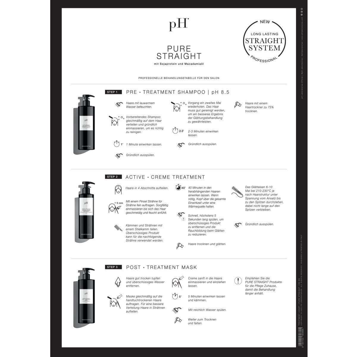 pH Pure Straight Pre-Treatment Shampoo 1 Liter - 2