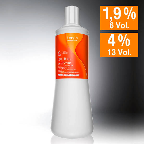 Londa Crème d'oxydation pour la teinte intensive Londacolor Concentration 1,9 %, 1 litre - 2