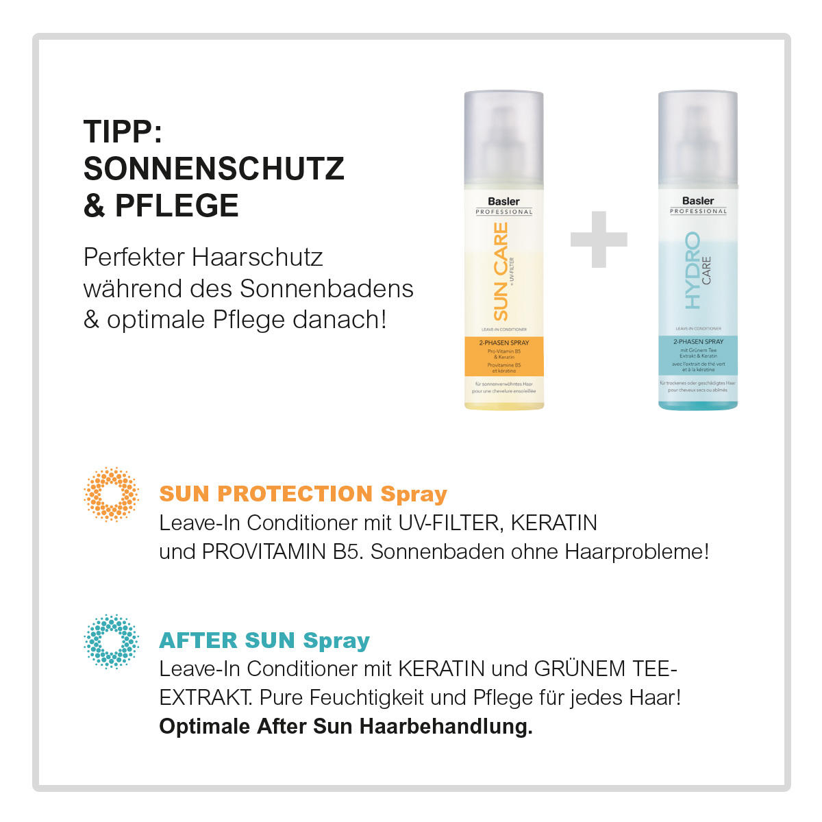 basler Hydro Care 2-Phasen Spray Sprühflasche 200 ml - 2