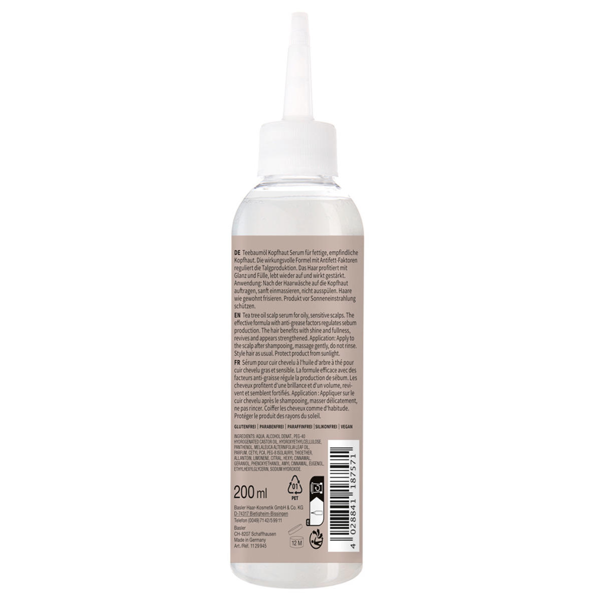 basler Teebaumöl Kopfhaut Serum 200 ml - 2