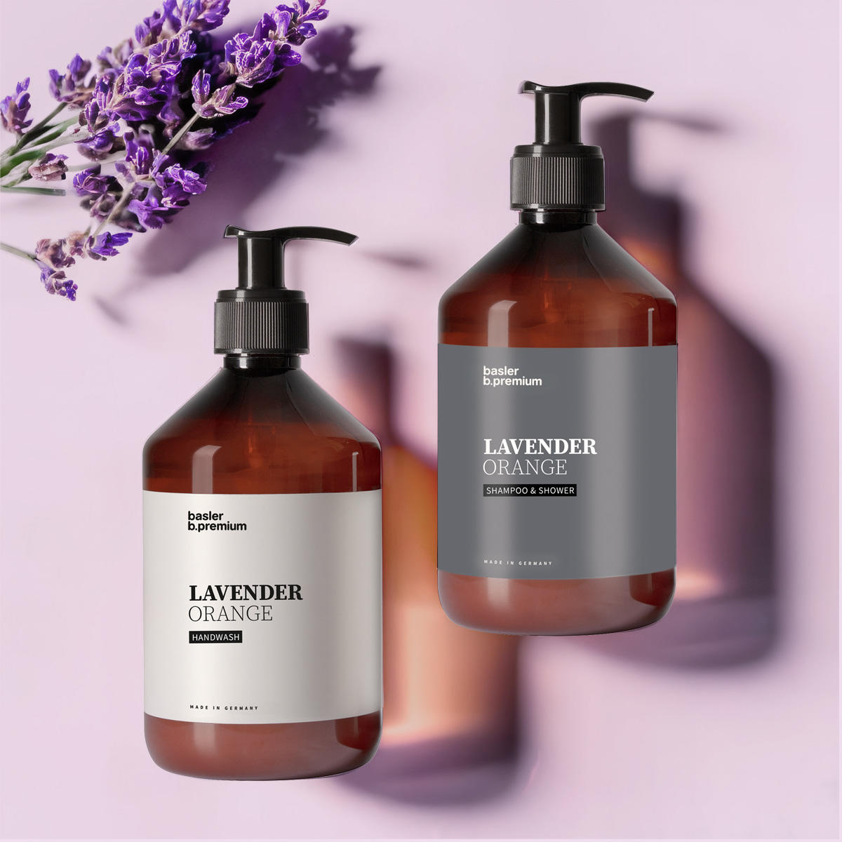 basler Lavender Orange Shampoo & Shower 500 ml - 2