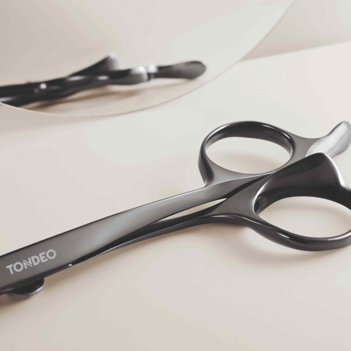 Tondeo Hair scissors Zentao Black Offset 6½" - 2