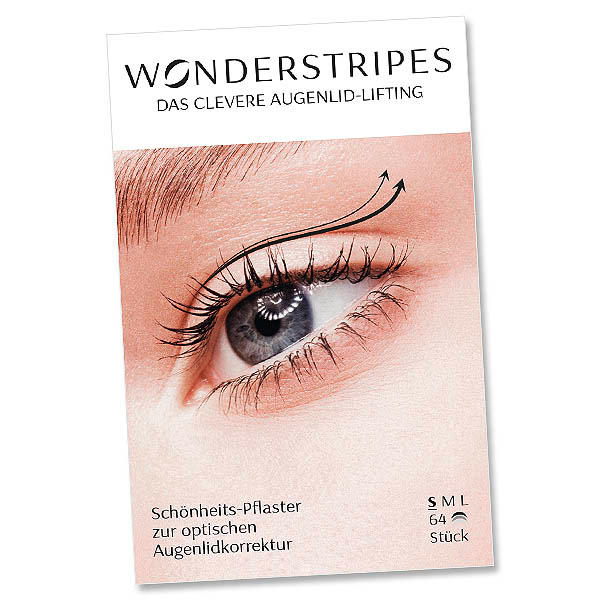 Wonderstripes Eyelid correction Size S 64 pieces per package - 2