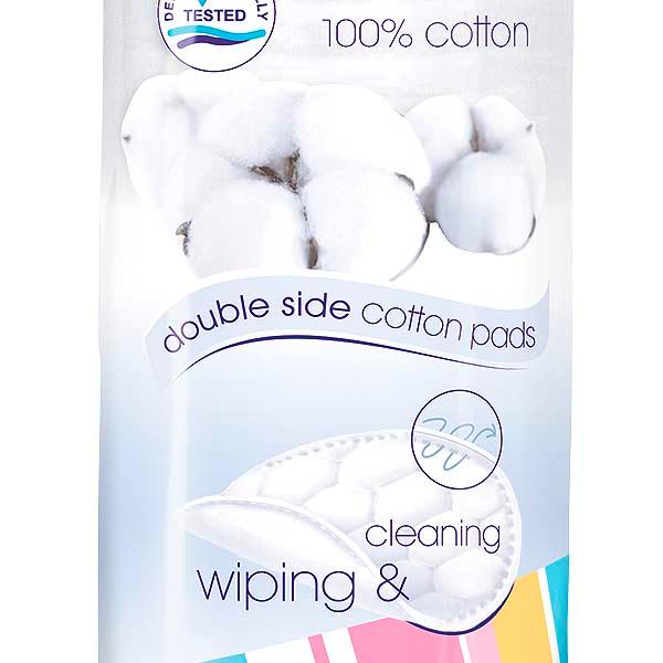 Bella Cotton Almohadillas de algodón redondas Por paquete 80 piezas - 2