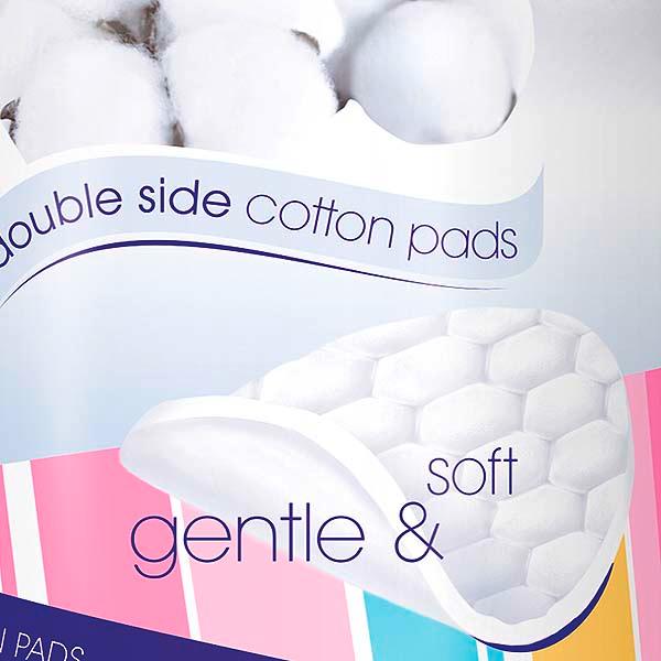 Bella Cotton Cotton pads oval Per package 40 pieces - 2