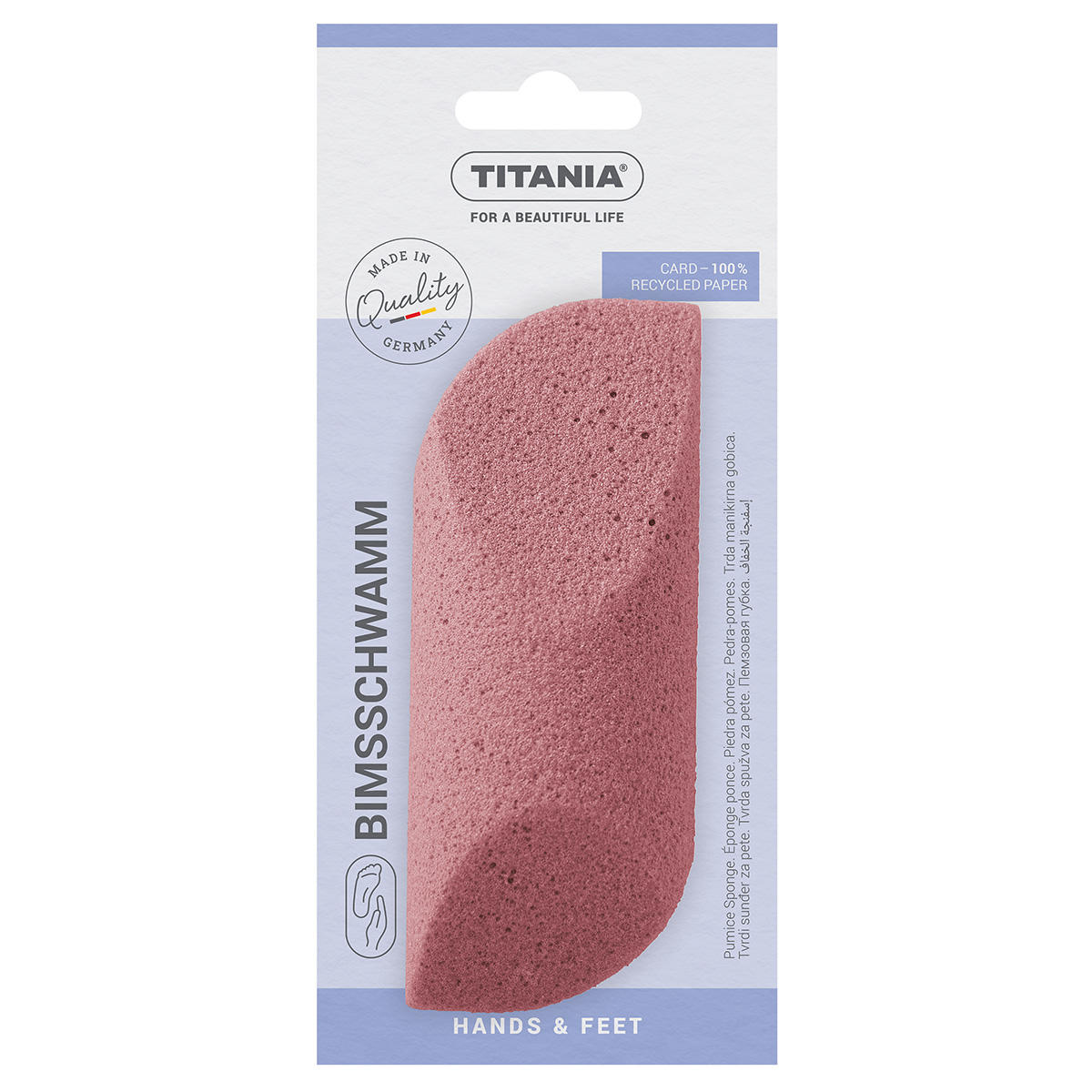 Titania Foot Care Bimsschwamm  - 2