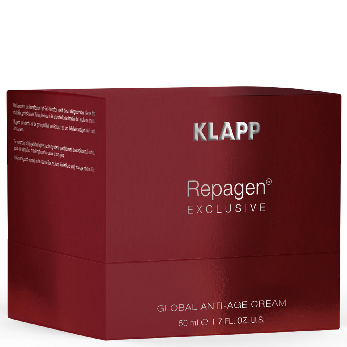 KLAPP REPAGEN EXCLUSIVE Global Anti-Age Cream 50 ml - 2