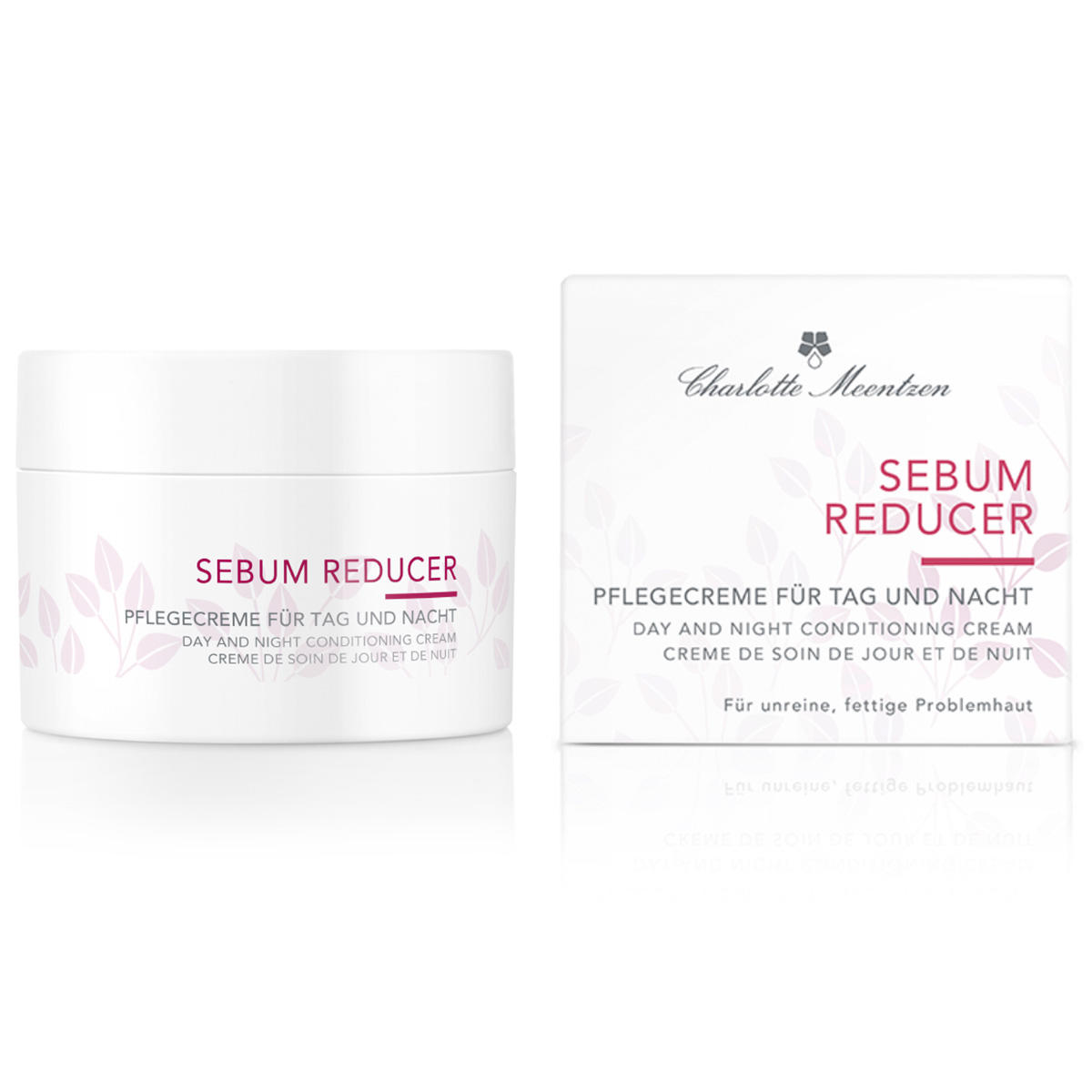 Charlotte Meentzen Sebum Reducer Verzorgingscrème voor dag en nacht 50 ml - 2