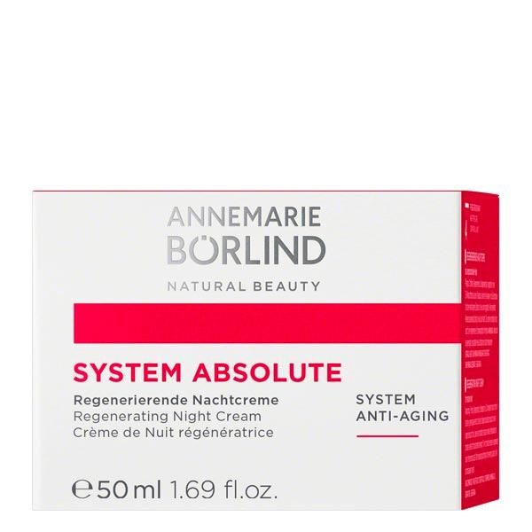 ANNEMARIE BÖRLIND SYSTEM ABSOLUTE SYSTEM ANTI-AGING regenererende nachtcrème 50 ml - 2