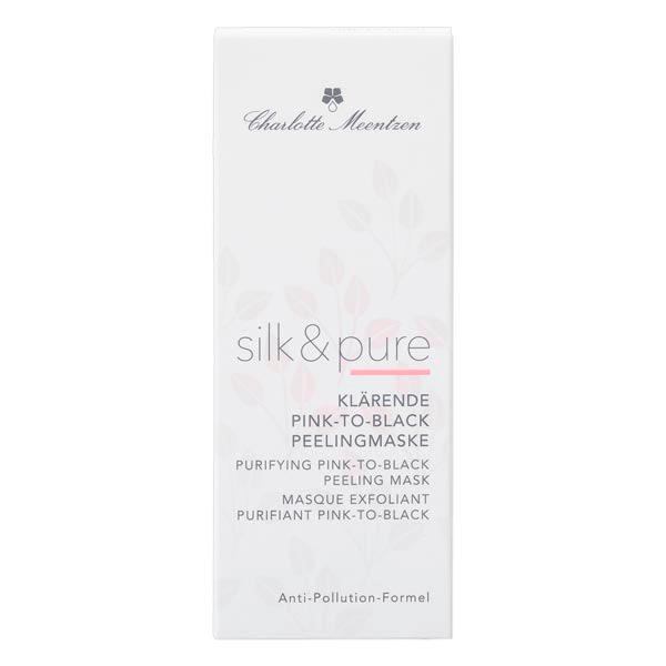 Charlotte Meentzen Silk & Pure Klärende Pink-To-Black Peelingmaske 50 ml - 2