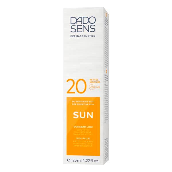 DADO SENS SUN Sonnenfluid SPF 20, 125 ml - 2