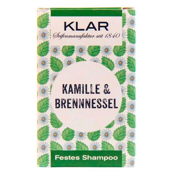 KLAR Festes Shampoo Kamille & Brennnessel 100 g - 2