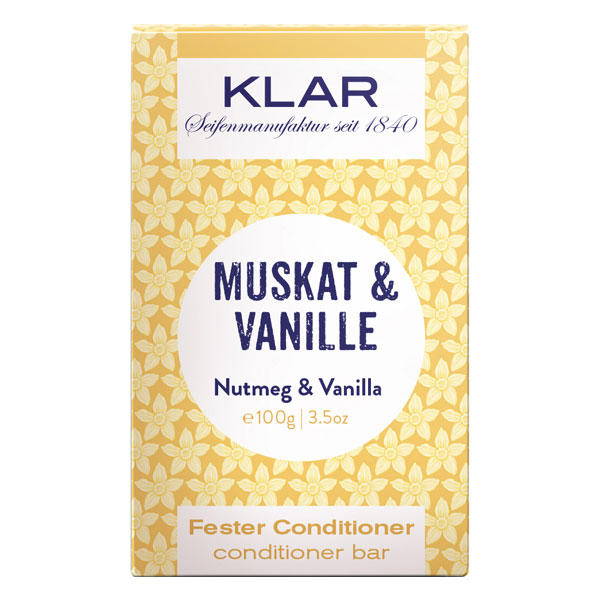 KLAR Fester Conditioner Muskat & Vanille 100 g - 2
