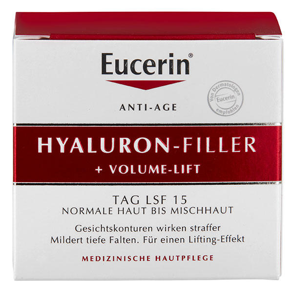 Eucerin HYALURON-FILLER + VOLUME-LIFT Tagespflege für trockene Haut 50 ml - 2