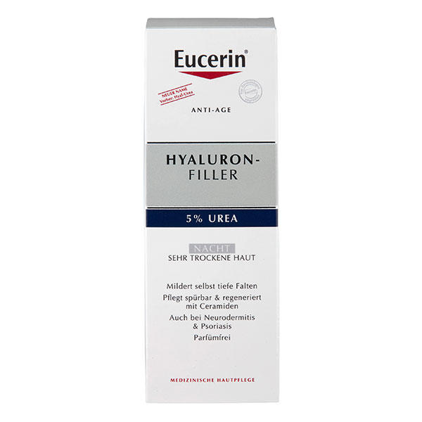 Eucerin HYALURON-FILLER 5 % Urea Nachtcreme 50 ml - 2