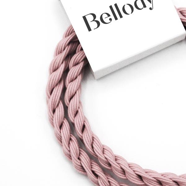 Bellody Original Haargummis Mellow Rose 4 Stück - 2