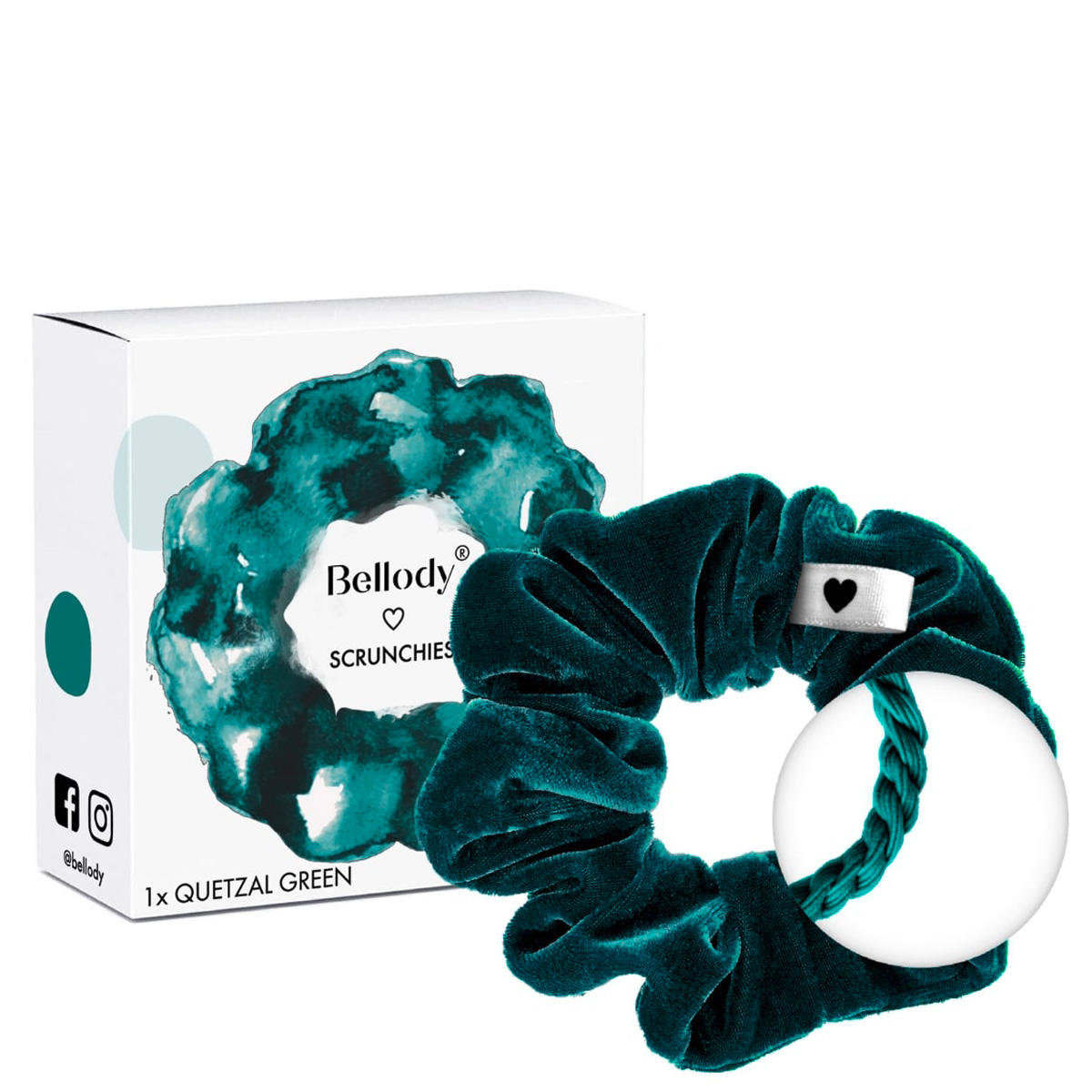 Bellody Original Scrunchies Quetzal Green 1 Stück - 2