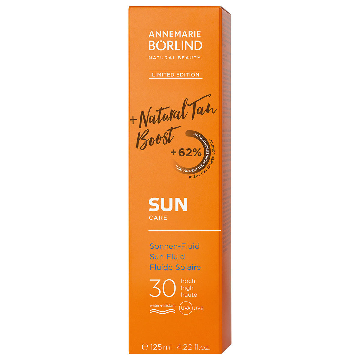 ANNEMARIE BÖRLIND SUN Natural Tan Boost Fluide Solaire SPF 30 125 ml - 2