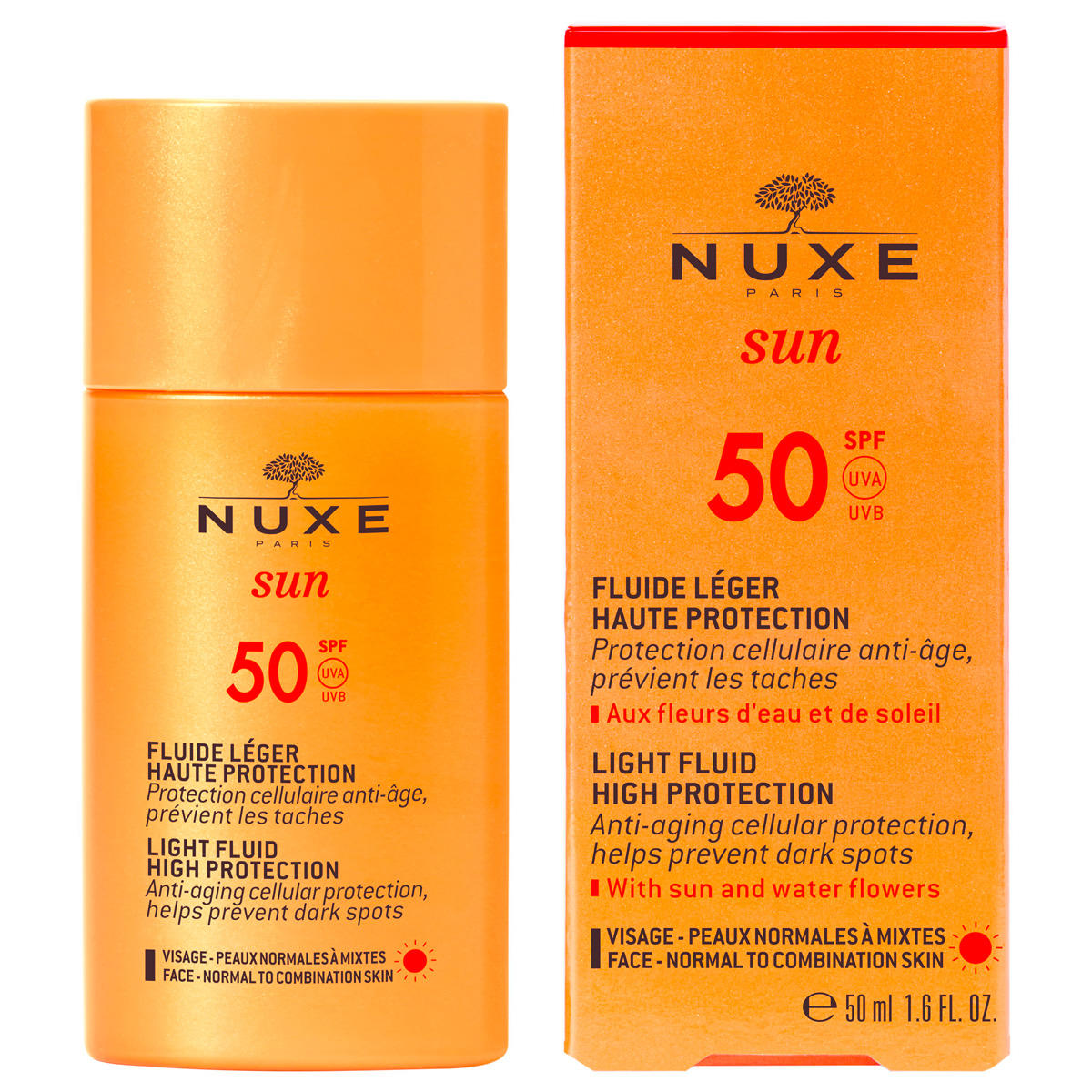 NUXE Sun Fluide léger haute protection SPF 50 50 ml - 2