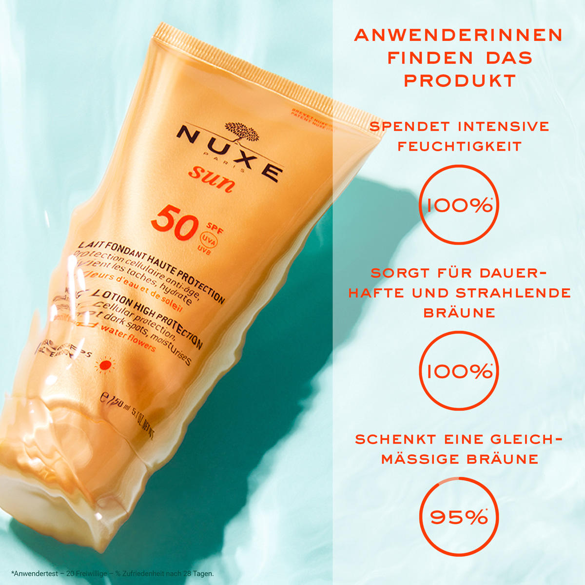 NUXE Sun Milk Face & Body SPF 50 150 ml - 2