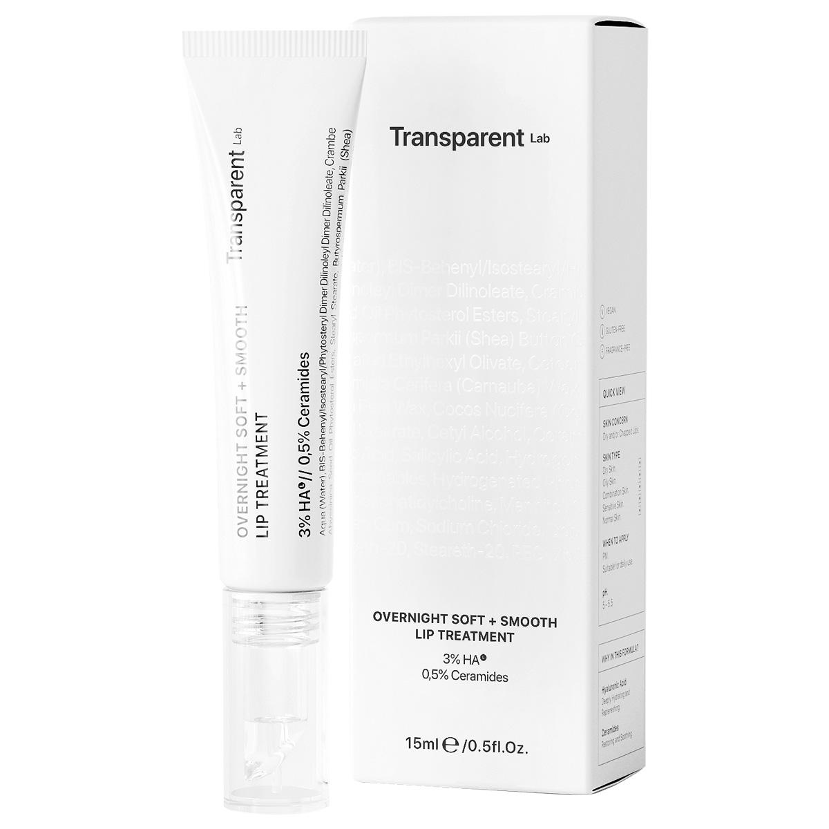 Transparent Lab Overnight Soft + Smooth Lip Treatment 15 ml - 2