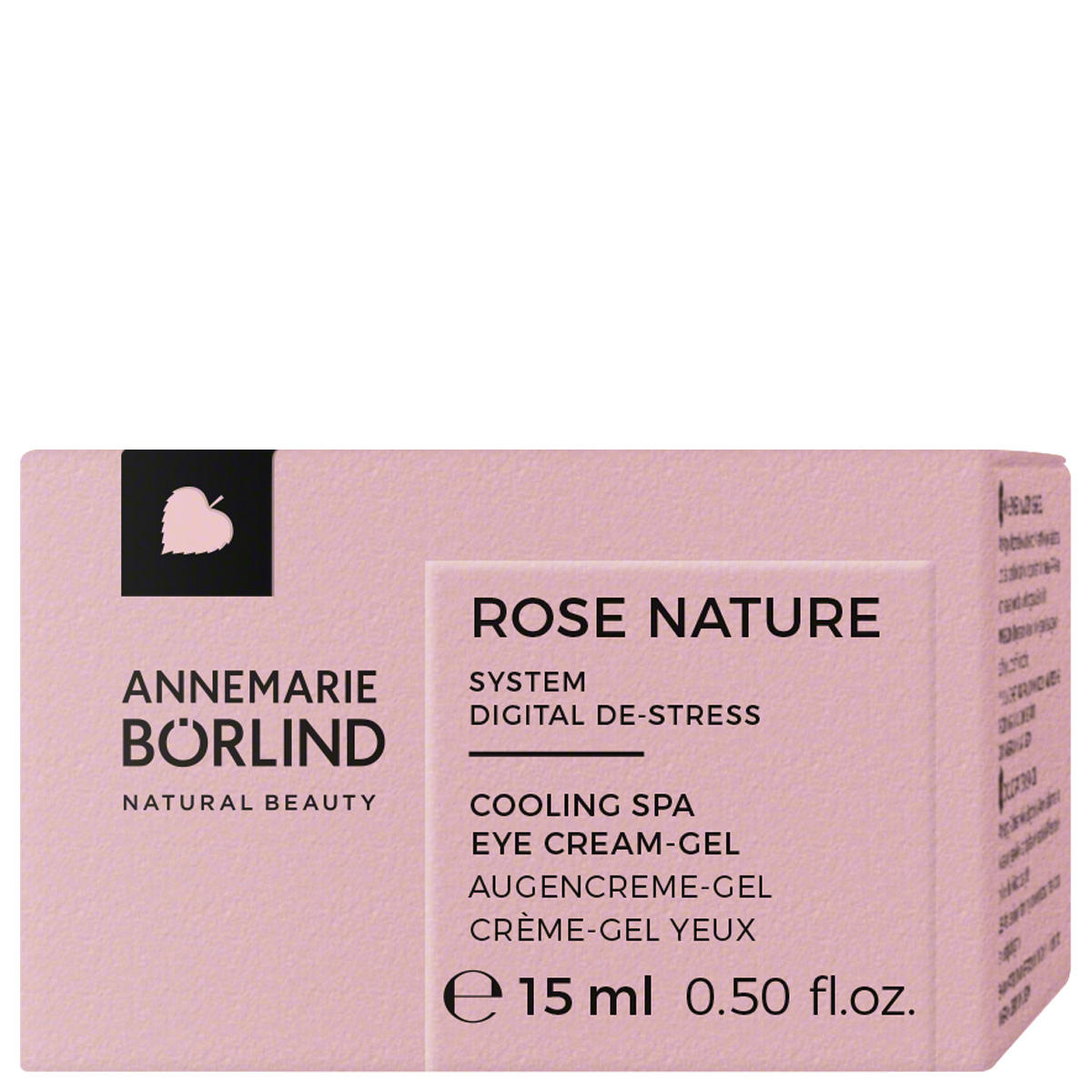 ANNEMARIE BÖRLIND ROSE NATURE Cooling SPA Eye Cream Gel 15 ml - 2