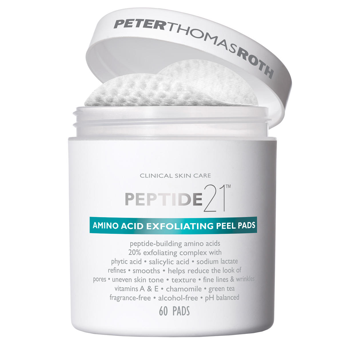 PETER THOMAS ROTH CLINICAL SKIN CARE Peptide 21 Amino Acid Exfoliating Peel Pads 60 Stück - 2