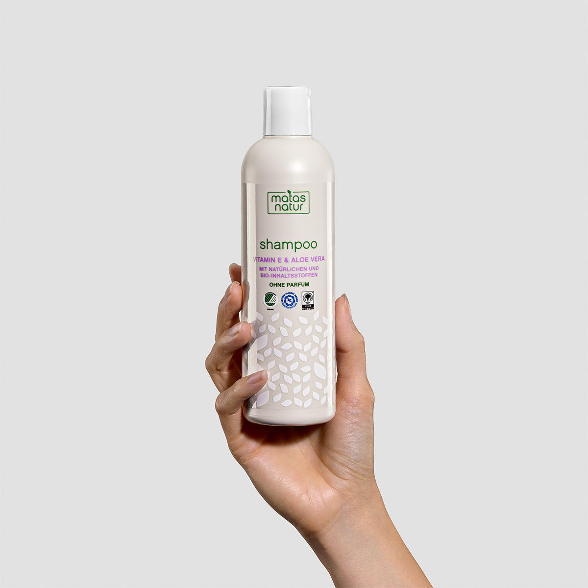 MATAS Natur Shampoo con aloe vera biologica e vitamina E 400 ml - 2