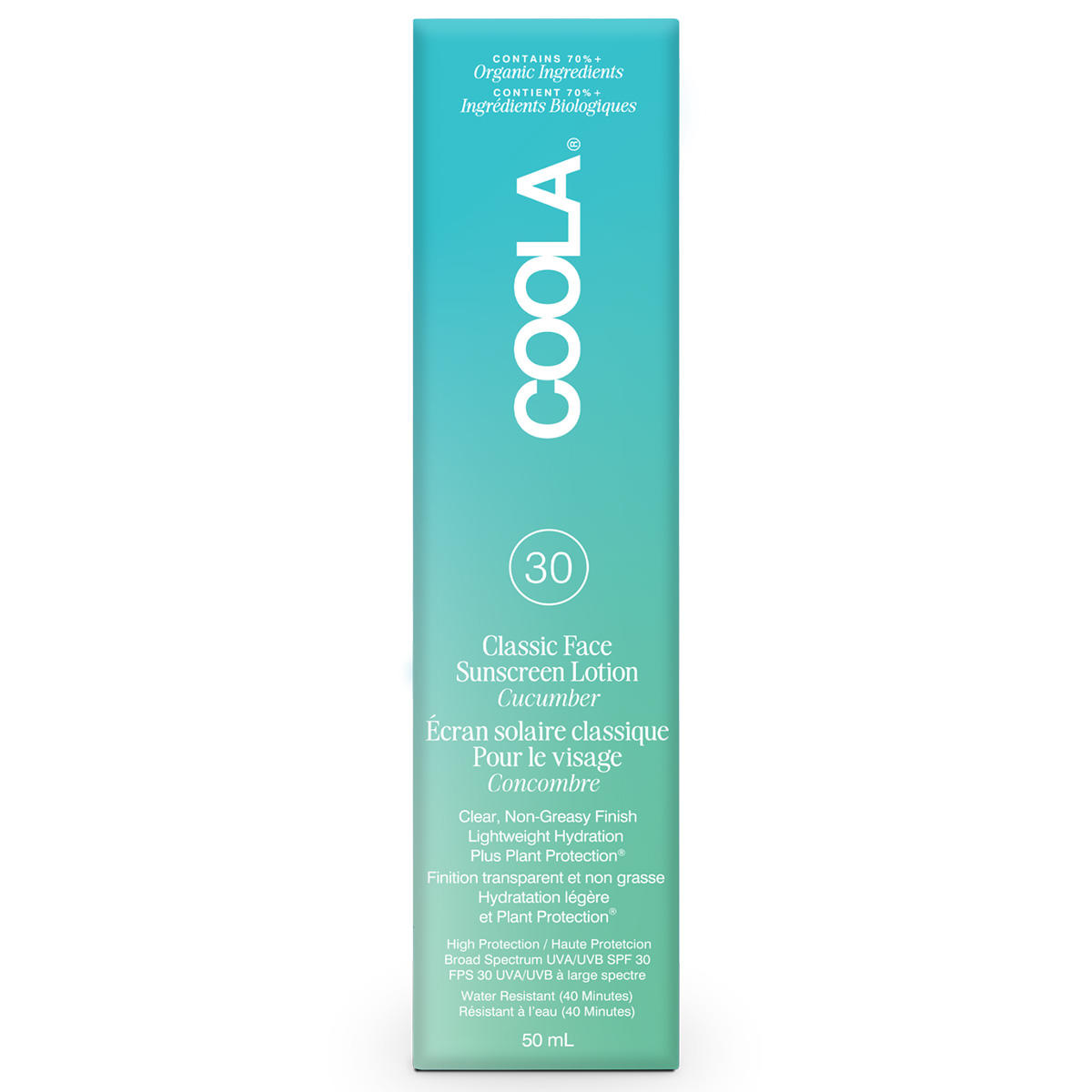 Coola Classic Face Sunscreen Cucumber SPF 30 50 ml - 2