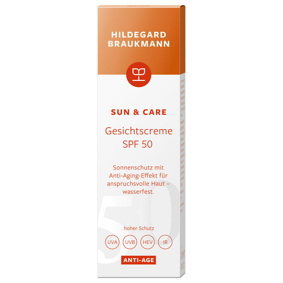 Hildegard Braukmann sun & care Crema facial antiedad SPF 50 50 ml - 2