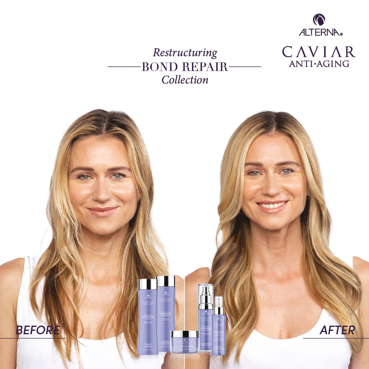 Alterna Caviar Anti-Aging Restructuring Bond Repair Shampoo 250 ml - 2