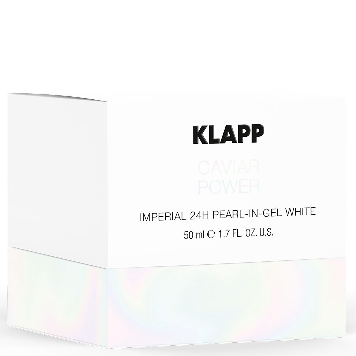 KLAPP CAVIAR POWER Imperial 24H Pearl-In-Gel White 50 ml - 2