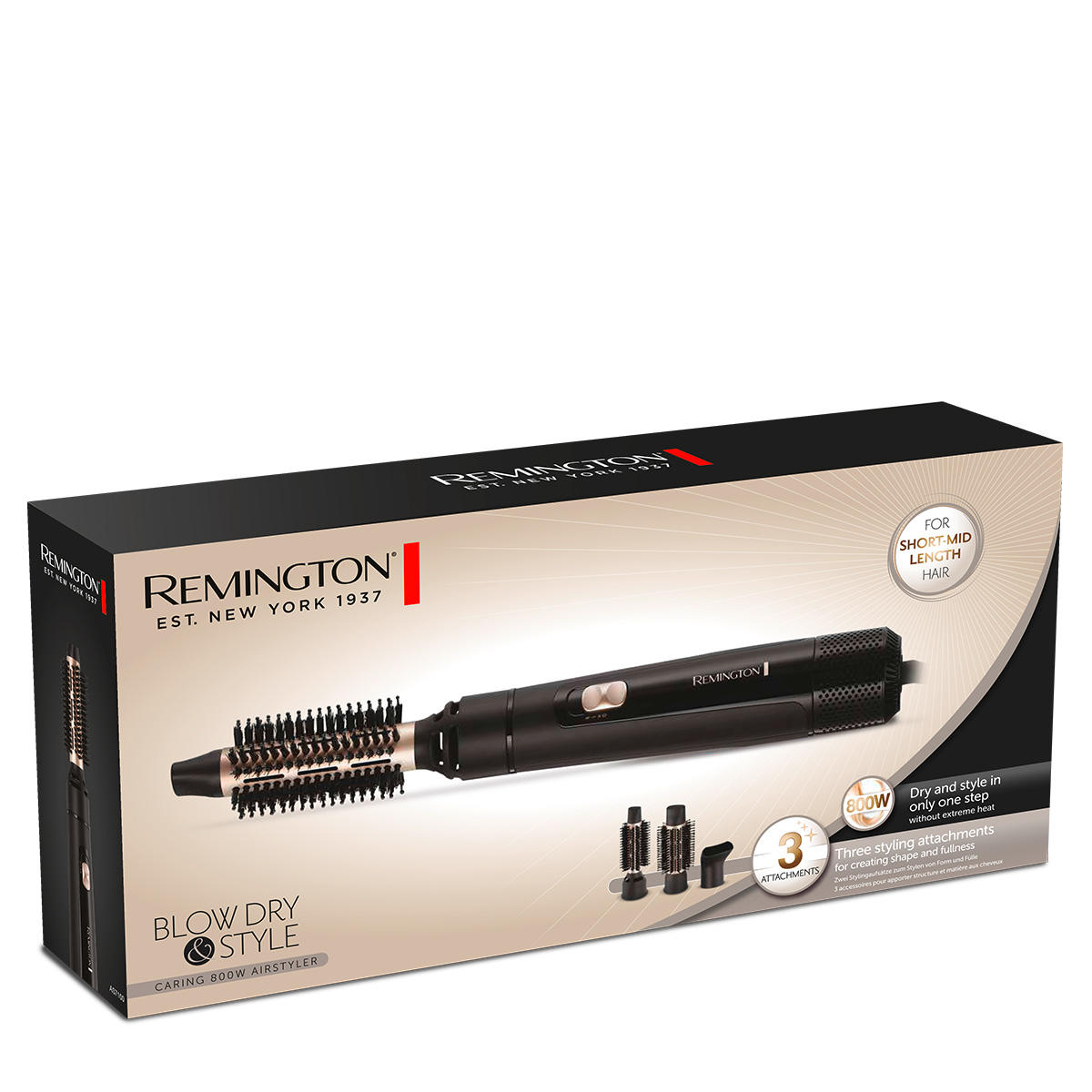 Remington AS7300 Blow Dry & Style Warm Air Brush  - 2