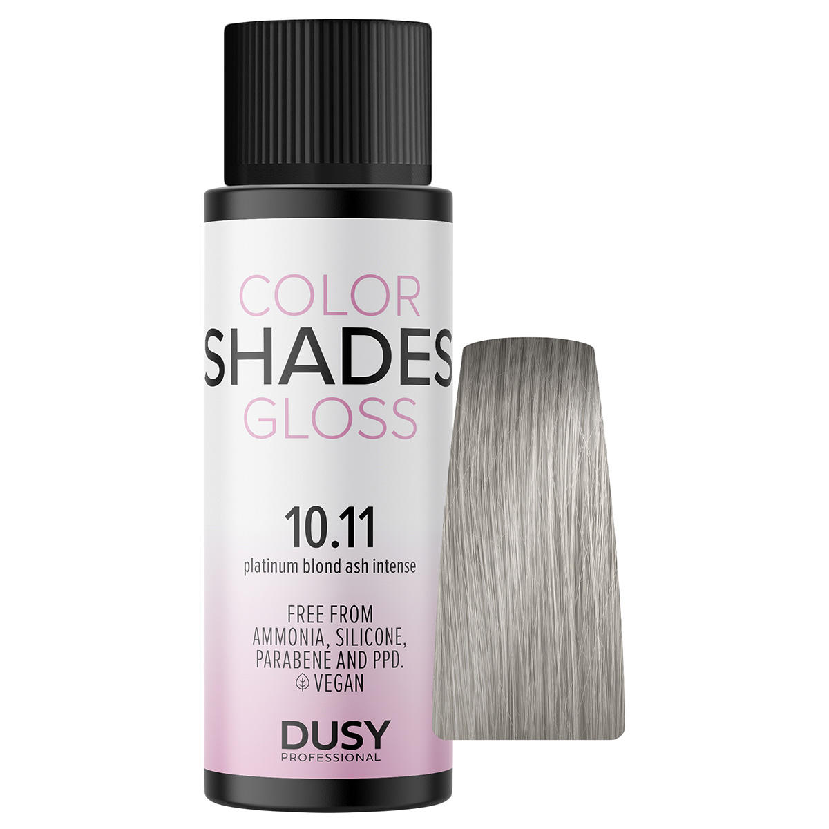 dusy professional Color Shades Gloss 10.11 Platin Blond Asch Intensiv 60 ml - 2