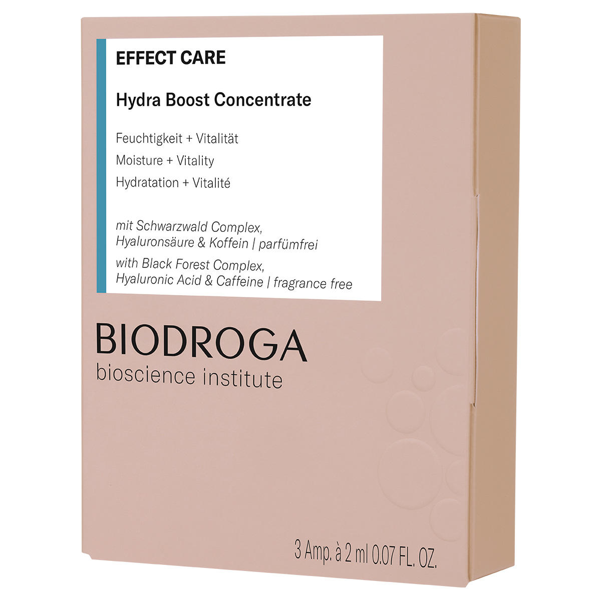 BIODROGA Bioscience Institute EFFECT CARE Hydra Boost Ampulle 3 x 2 ml - 2