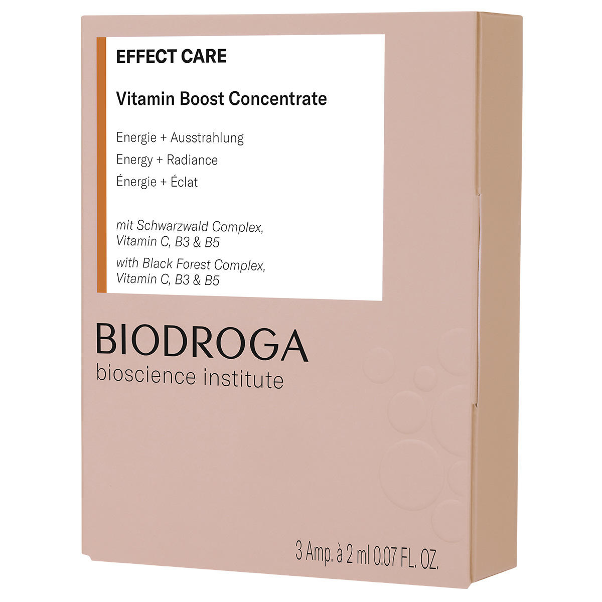 BIODROGA Bioscience Institute EFFECT CARE Vitamin Boost Ampulle 3 x 2 ml - 2
