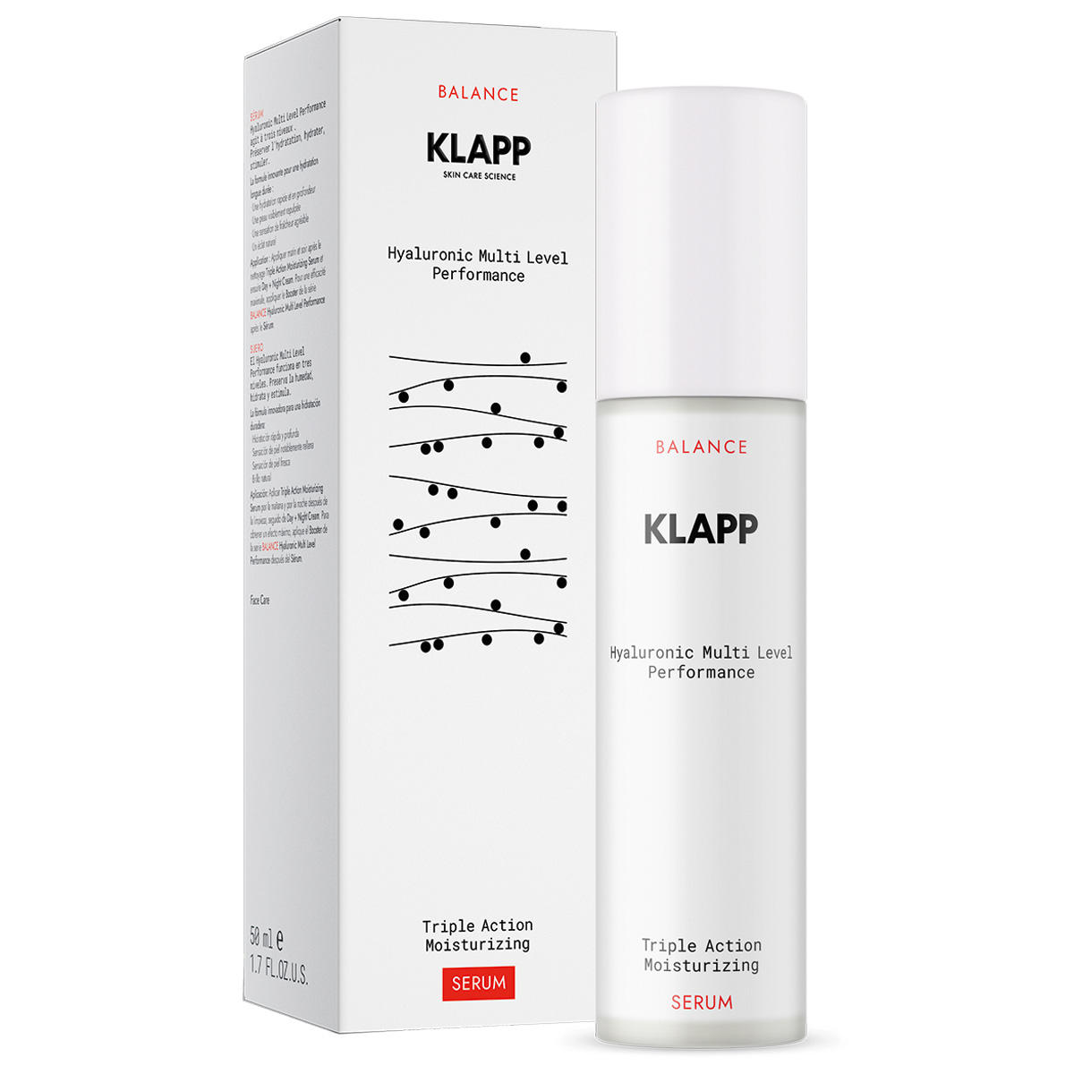 KLAPP Hyaluronic Multi Level Performance Triple Action Moisturizing Serum 50 ml - 2