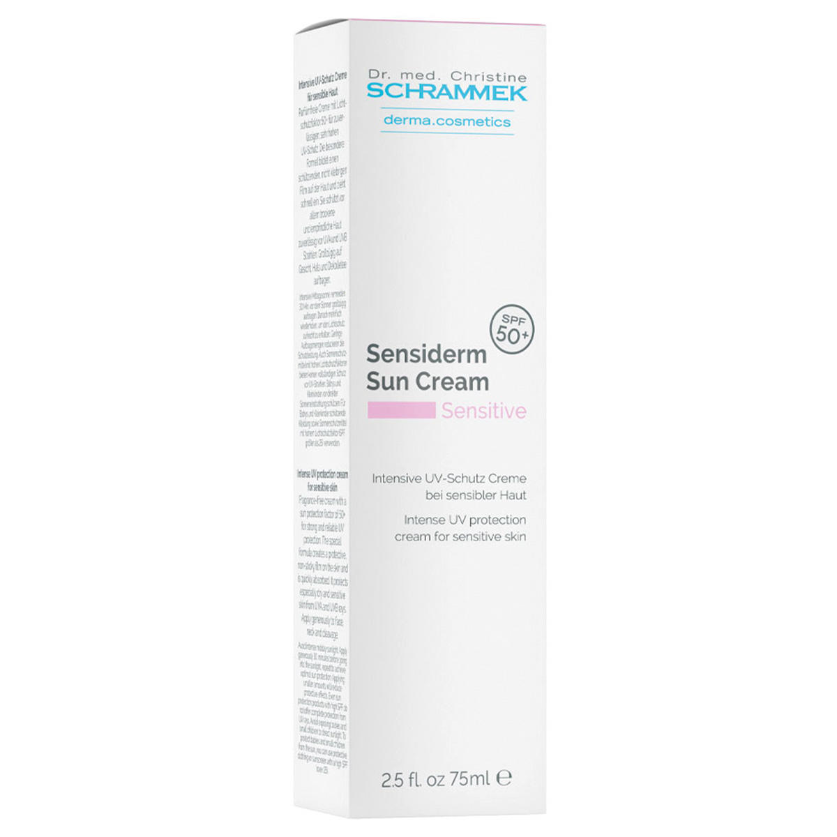 Dr. med. Christine SCHRAMMEK Sensitive Sensiderm Sun Cream SPF 50+ 75 ml - 2