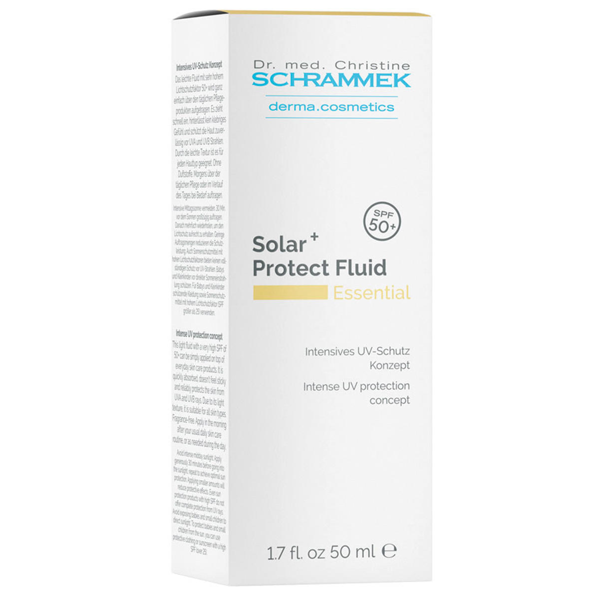 Dr. med. Christine SCHRAMMEK Essential Solar+ Protect Fluid SPF 50+ 50 ml - 2